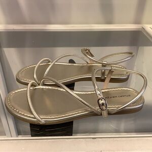 Stuart Weitzman Women's Metallic Sandals